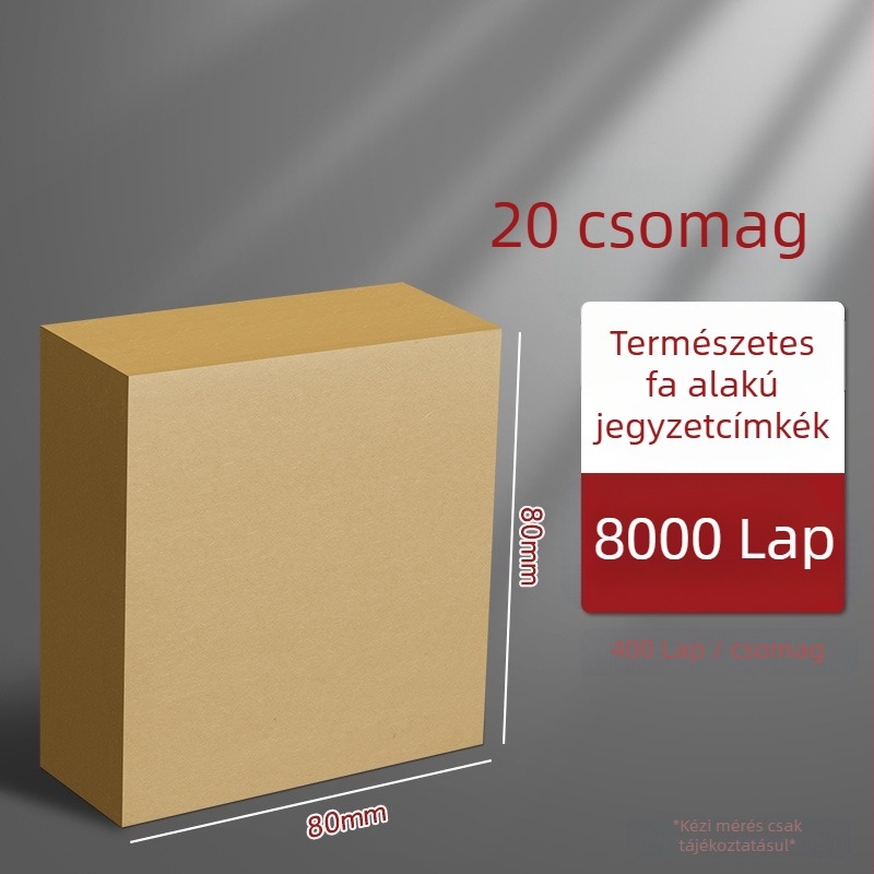 Think about it Papírból készült jegyzetfüzet – üres vázlatoldalak, téphető oldalak, alapcsomagolás