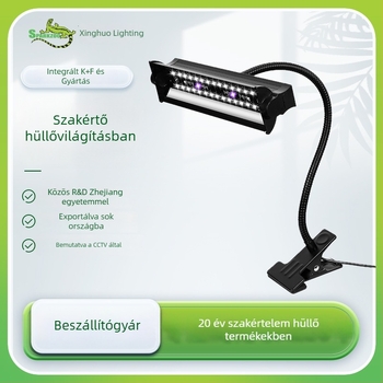 Starfire Lighting UVB/UVA LED lámpa hüllőkhöz, hosszú cső, teljes spektrum, kalcium-kiegészítő