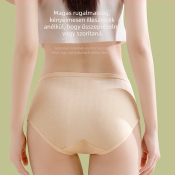 Női terhességi fehérnemű, alacsony derék, has támasz, 95–100% pamut, légáteresztő, minden évszakban