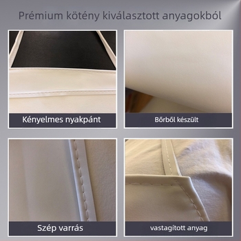 PU bőr kötény – vízálló, olajálló, ujjatlan, vendéglátóipari konyhai használatra