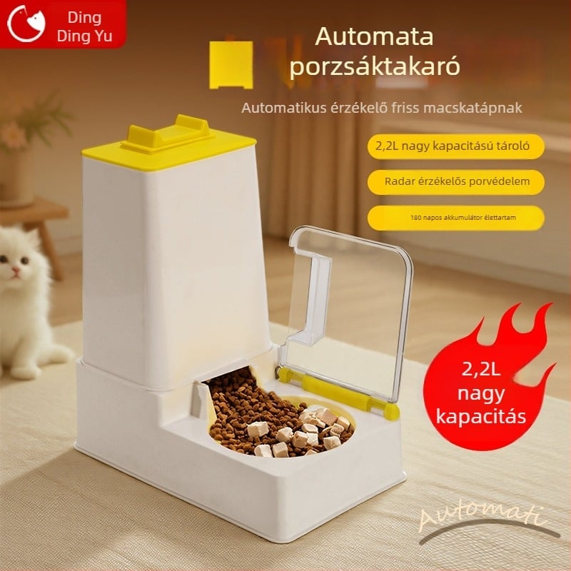 Macska automata etető kerámiatál, leválasztható dizájn, 1,5 kg (Márka: Watch the fish, Modell: Feeder, Anyag: Kerámia, Alkalmazás: Nincs)