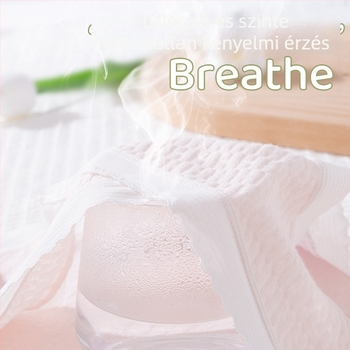 Yilifen kismama fehérnemű, alacsony derekú, 100% pamut, légáteresztő, antibakteriális, hastámasz, középső–késői terhességre