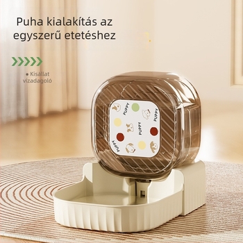 Automata etető és itató macskáknak, nagy kapacitású, márka Jinxing, teljes készlet, csomagolás 45