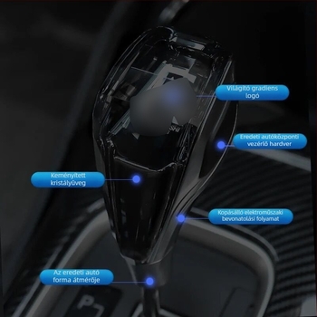 Sebességváltó gomb Mitsubishi Outlander ASX számára automata váltóhoz; tartalmaz váltókart és kabinmódosítást