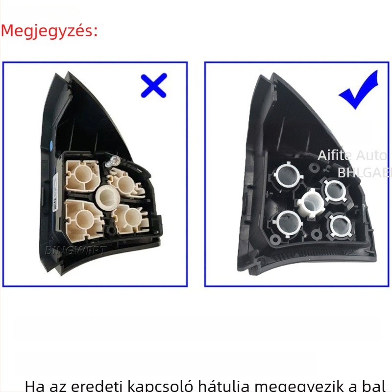 Mercedes-Benz GL/ML/R-B Class W164 W245 W251 számára 10-gombos kapcsolófedél (Modell: 164 820 7910; Márka: Bingwfpt)