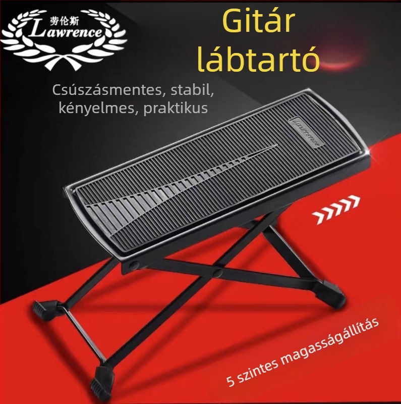 Összecsukható hangszer talptartó – hordozható, gitár, erhu, banhu és pipa hangszerhez, gyerekeknek megfelelő