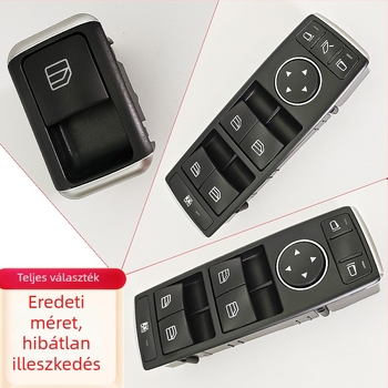 Mercedes-Benz C-osztály W204 és GLK-osztály elektromos ablakkapcsoló, alkatrész-szám 2049055402