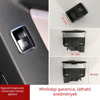 Mercedes-Benz C-osztály W204 és GLK-osztály elektromos ablakkapcsoló, alkatrész-szám 2049055402