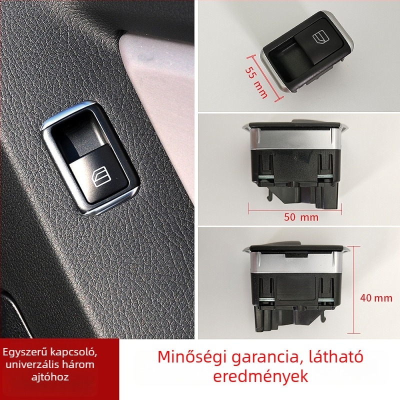Mercedes-Benz C-osztály W204 és GLK-osztály elektromos ablakkapcsoló, alkatrész-szám 2049055402