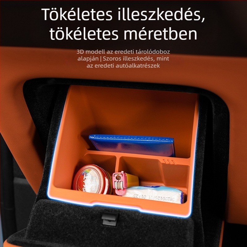 Silikon tároló doboz az Ideal L7/L8/L9-hez, autóajtóhoz, testreszabható