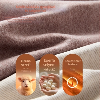 Női kasmír-selyem termo mellény téli időszakra, fleece-béléssel és vastag alapréteggel, önmelegítő felső