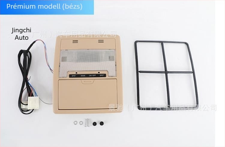 OLvasólámpa LC200 első mennyezeti lámpához, 12V, jingchi márka, LC200 modell, Toyota Land Cruiser LC200 kompatibilis, eredet Guangzhou