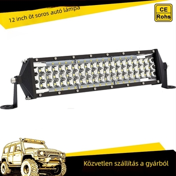 Off-road LED reflektor járművekhez – 264W, 12/24V, 5500–6500K, 2640 lm, modell TC-F5R264-264W