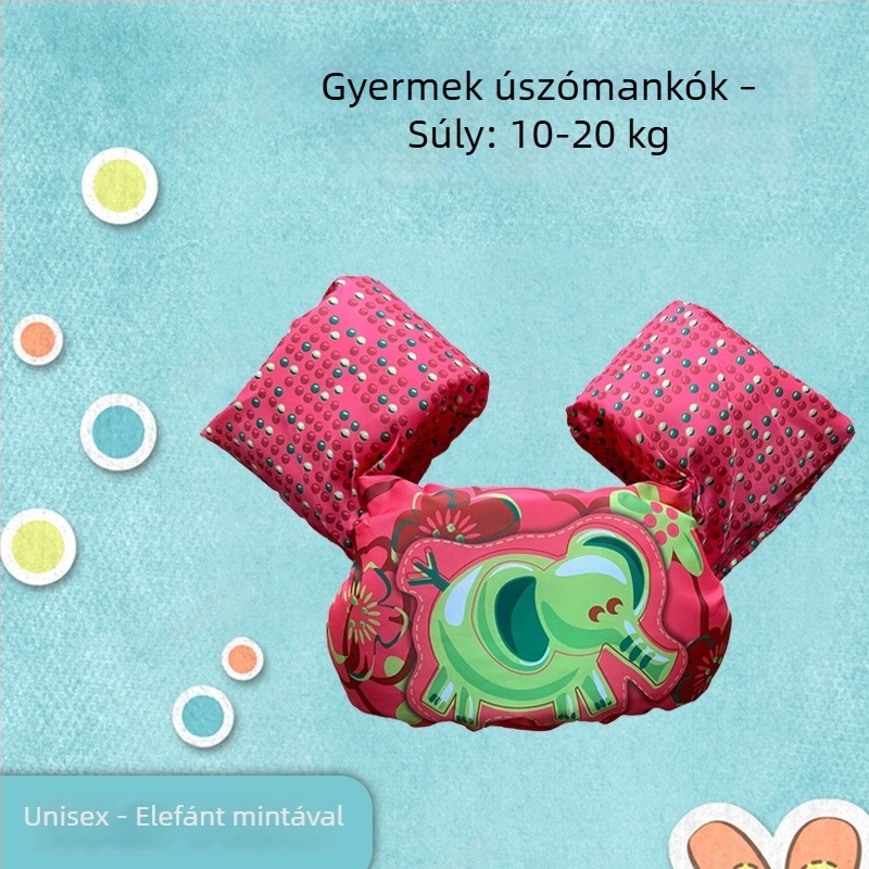 Gyermekeknek készült úszó mellény flamingó mintával - babák számára úszóruha (OEM)