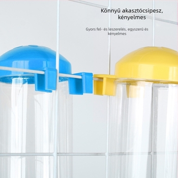 Nagy kapacitású függő vízadagoló háziállatok számára