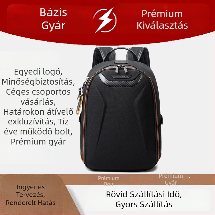 Nylon hátizsák, kapacitás 20–35 L, kompatibil 15 hüvelykes laptophoz, USB interfész, ívelt vállpántok