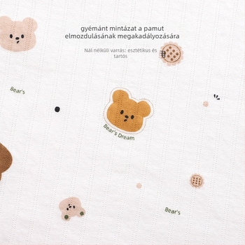 Soft Yun Baba ölelős paplan – 100% pamut külső, selyemszál töltet, 1 kg alatt, tavasz–ősz, 0–6 havi babák számára, testreszabható feldolgozás