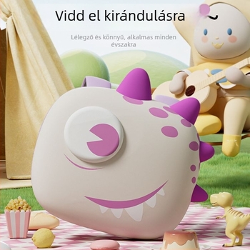EVA keményhéjú ovis hátizsák, uniszex, éjszakai fényvisszaverő biztonság, ultrakönnyű, vízálló, légpárnás vállpánt, dinoszaurusz mintával
