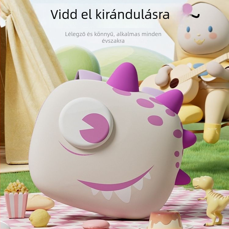 EVA keményhéjú ovis hátizsák, uniszex, éjszakai fényvisszaverő biztonság, ultrakönnyű, vízálló, légpárnás vállpánt, dinoszaurusz mintával
