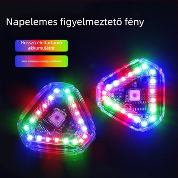 MS-045 strob fény hátsó lámpa elektromos járművekhez és teherautókhoz, 3W, 5V, 0.2A, PC műanyag