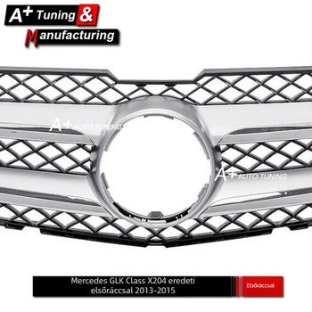 Grille Mercedes-Benz GLK-Class X204 (2013-2015), ABS műanyag, lökhárítóhoz szerelhető, OEM-stílusú, alkatrész-szám: Jxh-bzglk-014