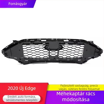 Ford Edge 2020 ST Sport méhsejt mintájú grilles – ABS műanyag, lökhárítóhoz szerelés, standard méretek, tömeg 5 kg