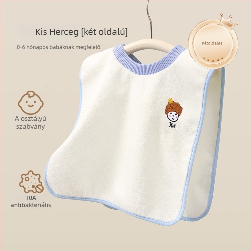 Gyermekeknek szóló arc- és szájápolási törölköző, poliészter 150D, egyszerű szövés, 80–100 g, többfunkciós törölköző.