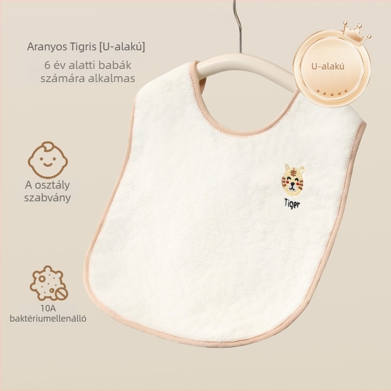 Gyermekeknek szóló arc- és szájápolási törölköző, poliészter 150D, egyszerű szövés, 80–100 g, többfunkciós törölköző.