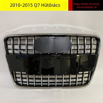 Audi Q7 első lökhárító rács ABS műanyagból, szereléshez a lökhárítóra, kompatibilis a 2010-2015 Q7 modellekkel, automata váltóhoz