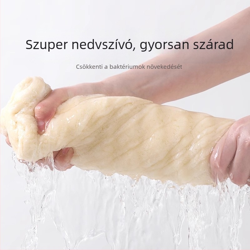 Drizzle korall fleece arctörlő gyerekeknek és babáknak, 150D Cut Velvet, 50-80 g