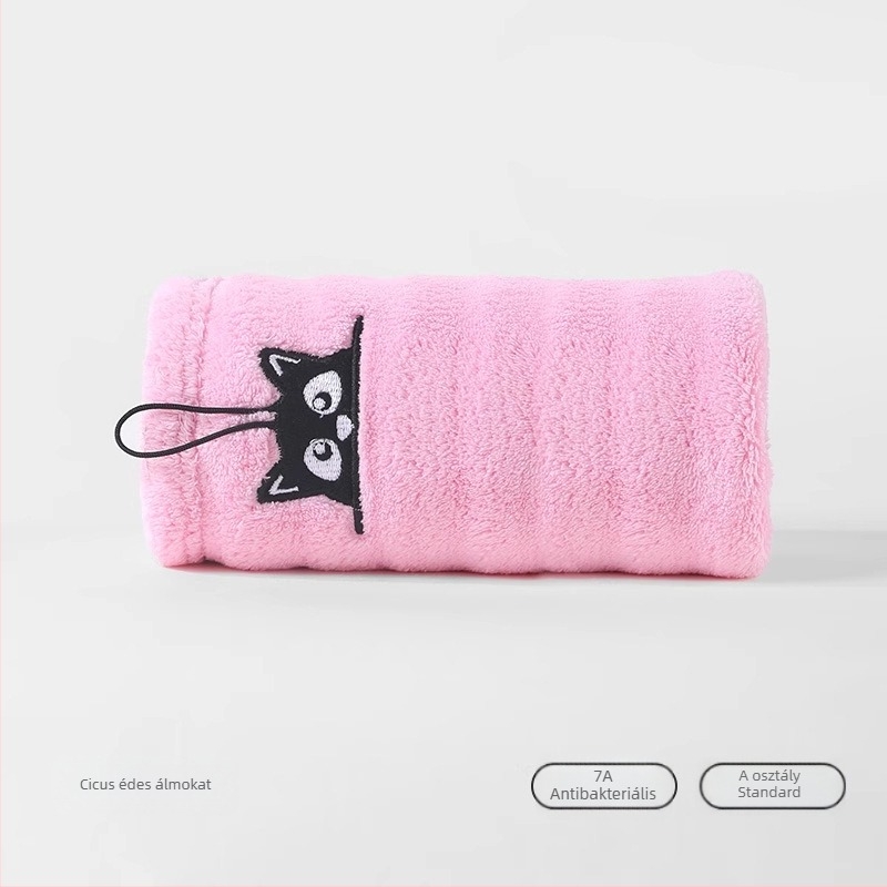 Drizzle korall fleece arctörlő gyerekeknek és babáknak, 150D Cut Velvet, 50-80 g