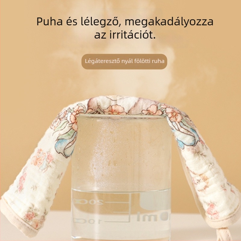 Baba arctörölköző – 100% pamut, mesefigurás minta, varrás és nyomtatás, tömeg kevesebb mint 50 g, Strong Baby