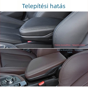 Oukachi BMW X1/X2 Központi tároló doboz készlet – F48/F49/F39/F45/F46 modellekhez, kompatibilis X1/X2 2. sorozat, Termékkódok: 51169387378, 51169317571, 51169359963