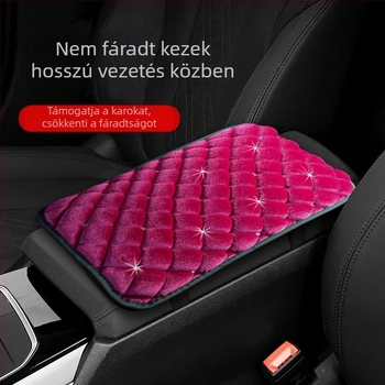 Jinhuangda univerzális plüss autó középső kartámasz párna, általános modellekhez