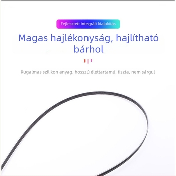 Autó ajtókeret LED környezeti világítás, vezeték nélküli, 5V, 8W, 0,2A, univerzálisan kompatibilis