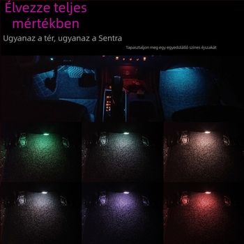 Nissan Sylphy 14. generáció belső ambient világítás – klímaberendezés szellőzőihez, vezeték nélküli alkalmazással irányítható