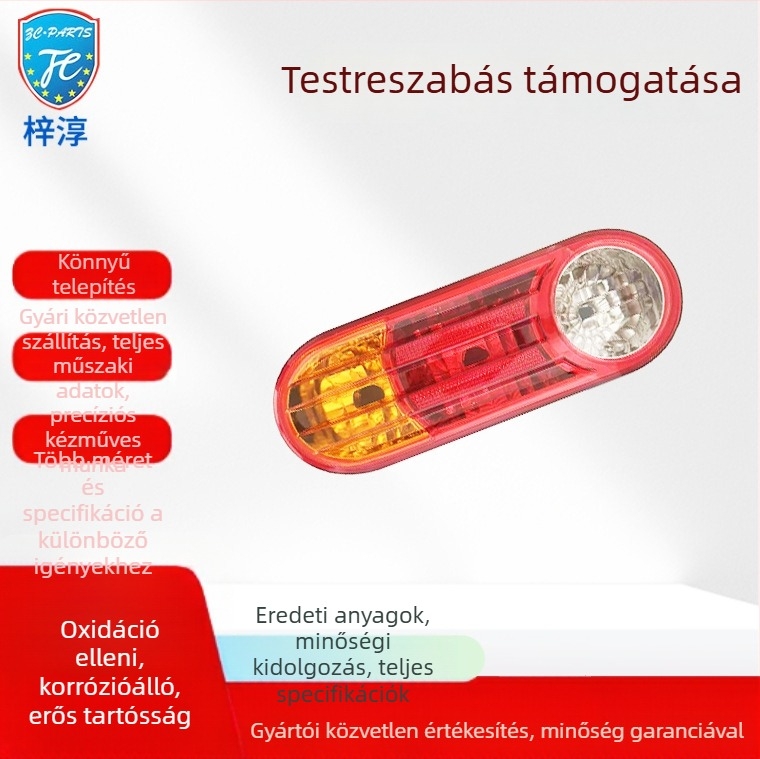 LED hátsó lámpa készlet Mercedes-Benz nehéz teherautóhoz — 8W, 24V, 350lm, 3000–6500K
