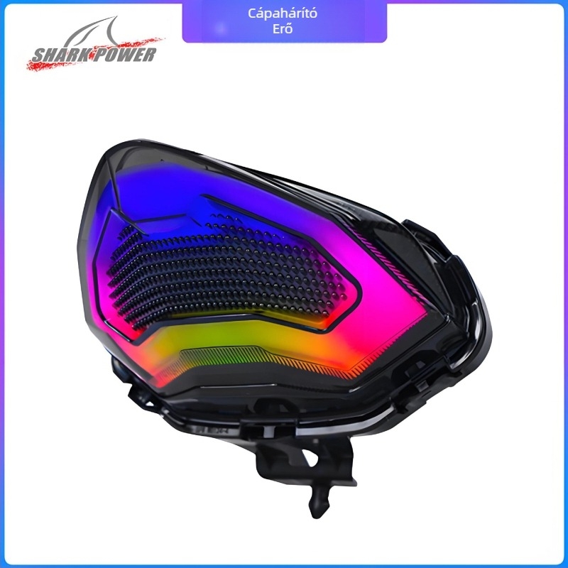 RSX150 motorkerékpár hátsó LED lámpa, 12V, 3W, index funkcióval