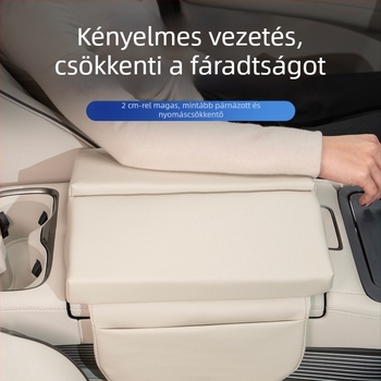 Parker bőr karfához tartozó fedél emelt tárolóval a Tengshi D9-hez