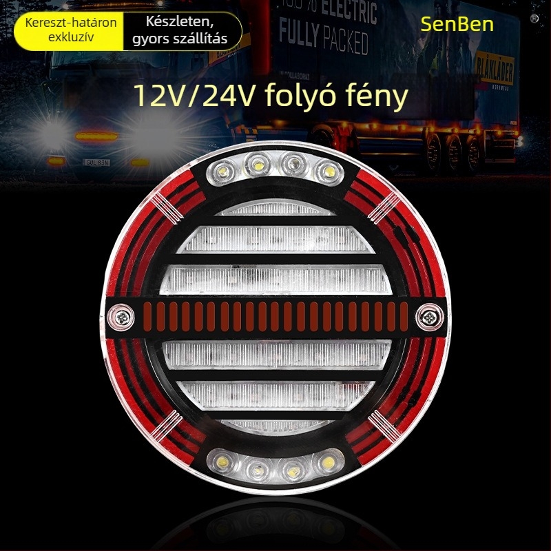 Hátulsó LED lámpa teherautókhoz – Burger Light 2, 12/24V, 5W, 5000h