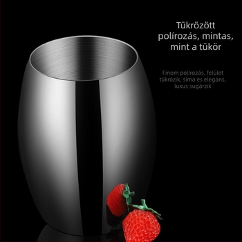 Tölcsér alakú hamutál 304 rozsdamentes acélból, hamu kilövése elleni kialakítás, modern minimalist dizájn, újrafelhasználható