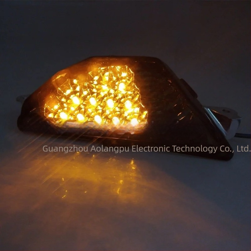 OT05 motorkerékpár indexlámpa ABS-szel, 12V, kompatibil Kawasaki Ninja 250/300/400/650/1000/SX ZX-6R