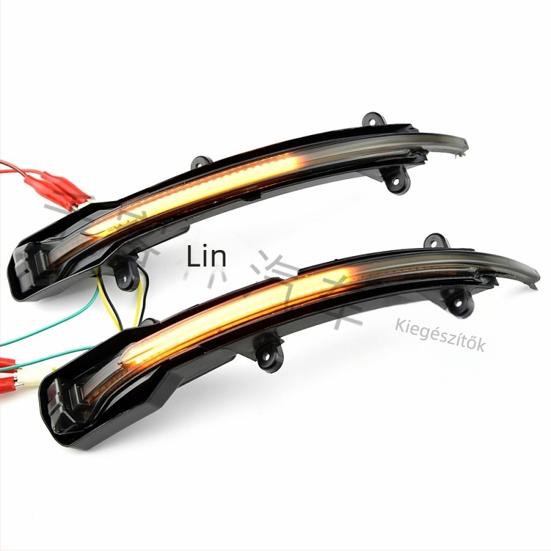 Audi Q5/SQ5 8R (2010–2017) és Q7 (2010–2015) visszapillantó tükör jelzőlámpa, ABS, 12V, 5W, modell LSG-AD08