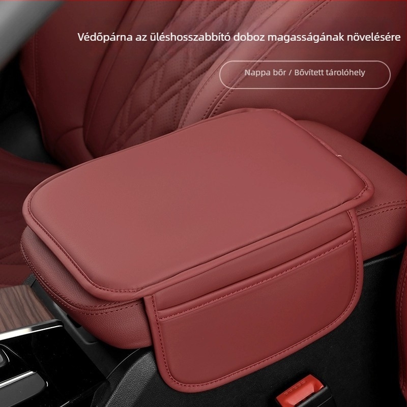 Autókarfa magasságot növelő memóriahabos párna, bőr, univerzális, Guangzhou eredetű, testre szabható