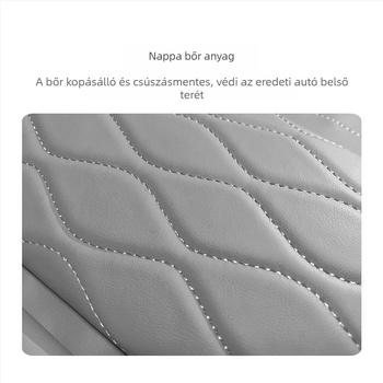 Bőr kartámasz párna és könyökvédő Xiaopeng X9-hez – központi konzol felújítás, kopás elleni védelem