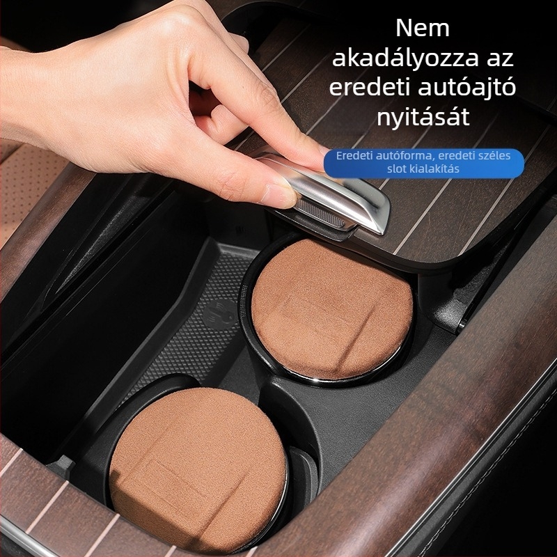 Mercedes-Benz autó hamutartó éjjeli világítással, belső kiegészítő a S‑osztály számára (Model YGGSD-3326, Fém, Gravírozás)