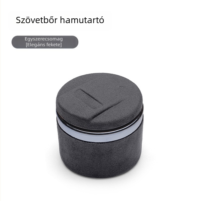 Mercedes-Benz autó hamutartó éjjeli világítással, belső kiegészítő a S‑osztály számára (Model YGGSD-3326, Fém, Gravírozás)