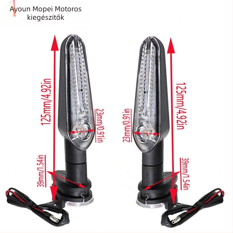 LED első és hátsó irányjelzők Yamaha MT03 MT07 MT09 MT10 MT15 MT25-höz