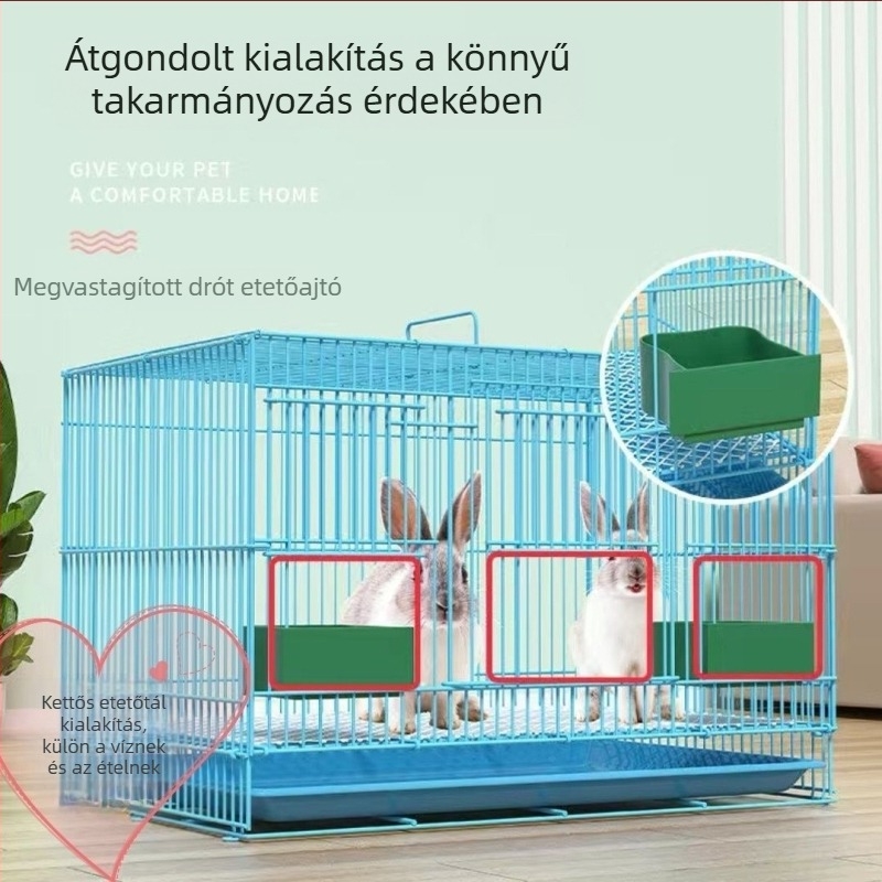 Nagy házikedvencek ketrece nyulak, tengerimalacok, hörcsögök és mókusok számára