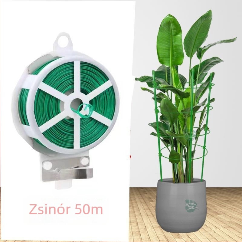 Beltéri futó növényekhez készült műanyag keretes állvány – támogatás rózsa és clematis számára